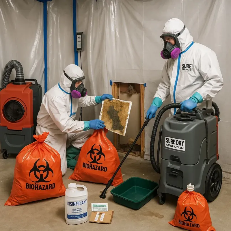Contaminated Water Handling Protocols process in Edmunds County, SD